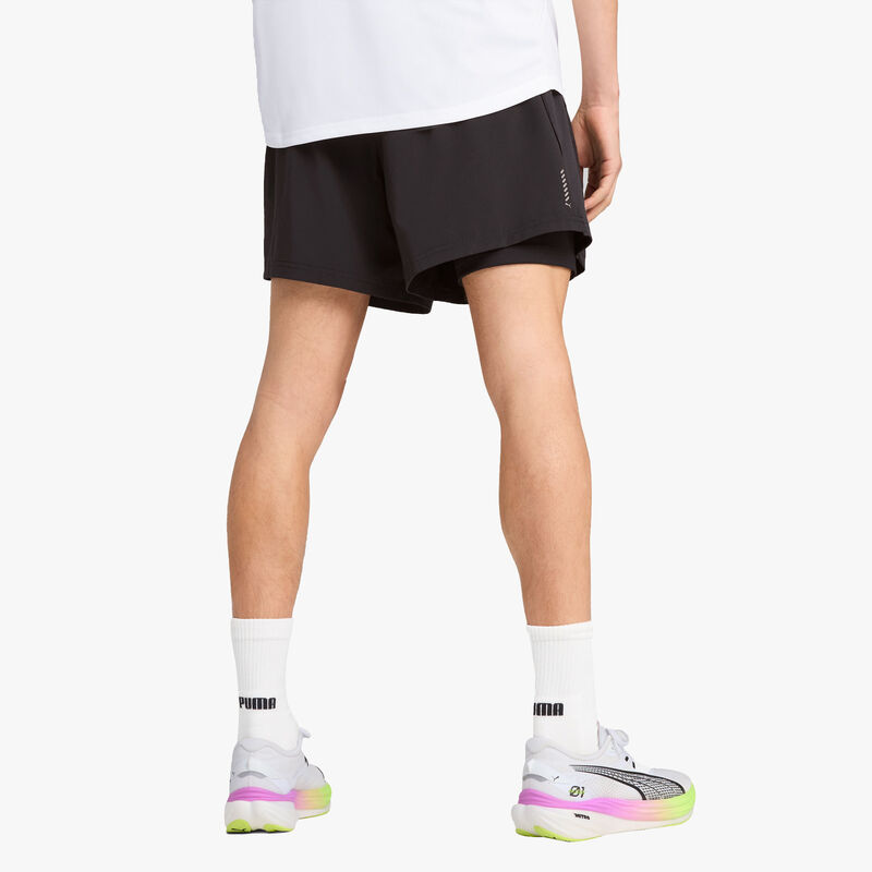 Puma Shorts de Running 2 en 1 VELOCITY, NEGRO, hi-res image number null