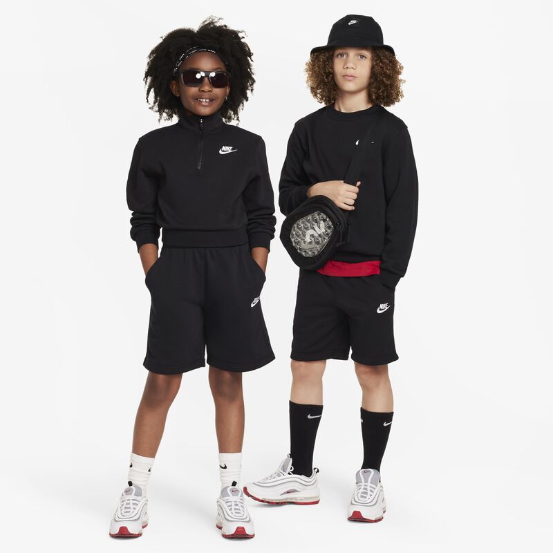 Nike Shorts Sportswear Club Fleece, NEGRO, hi-res image number null