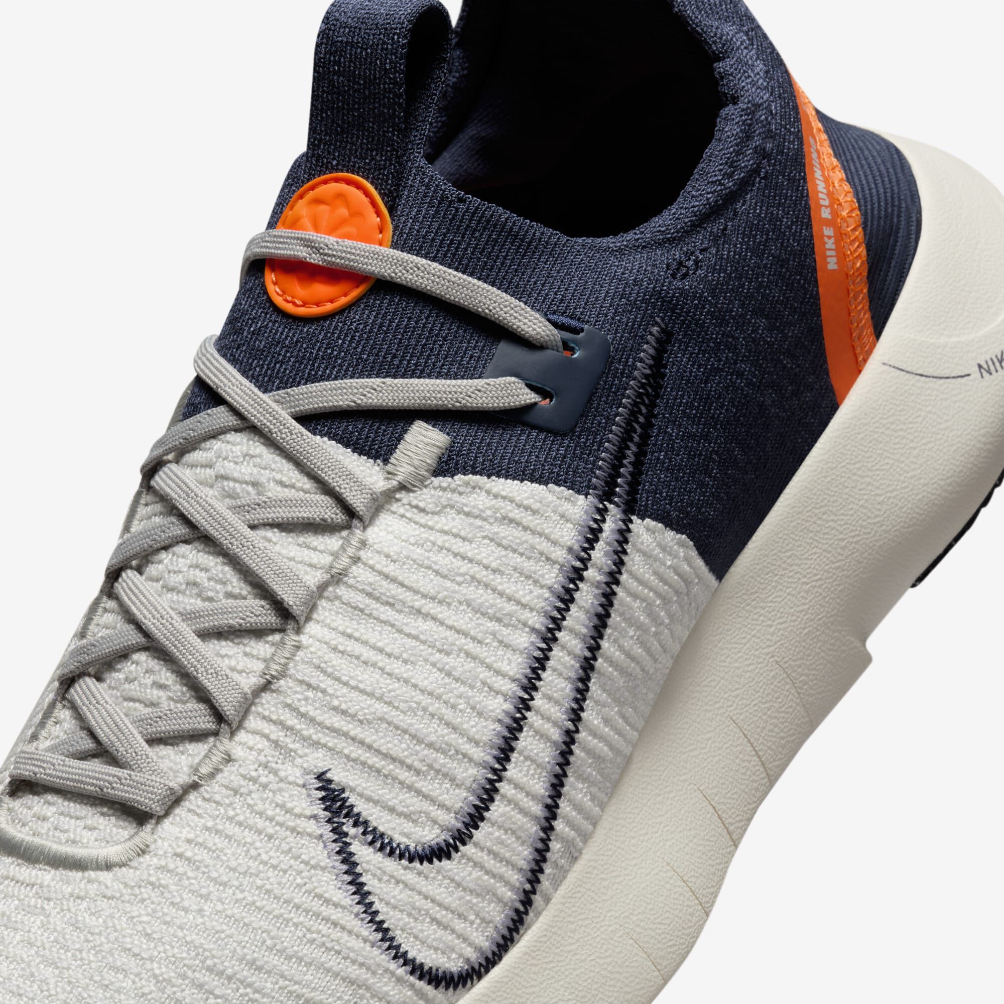 Nike free rn flyknit hombre naranja online