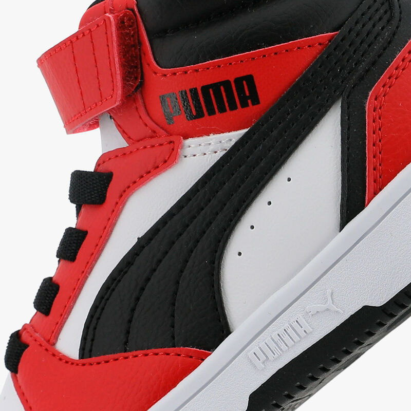 Puma Zapatillas Rebound V6 Mid, NEGRO, hi-res image number null