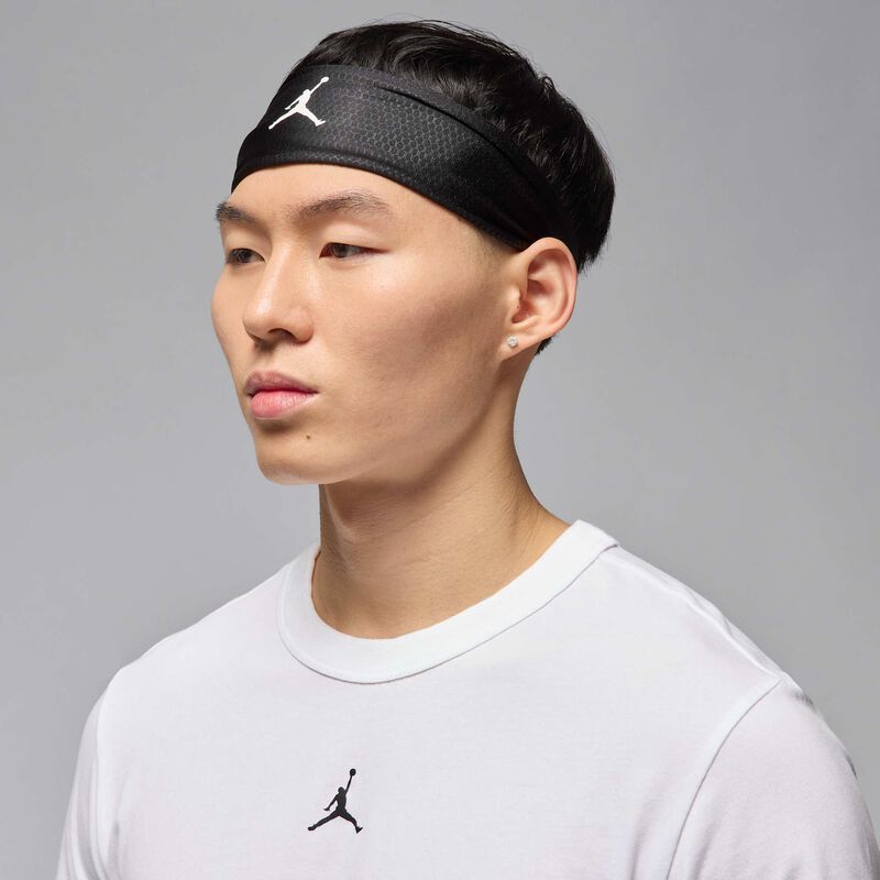 Jordan Sport Adjustable Headband, NEGRO, hi-res image number null