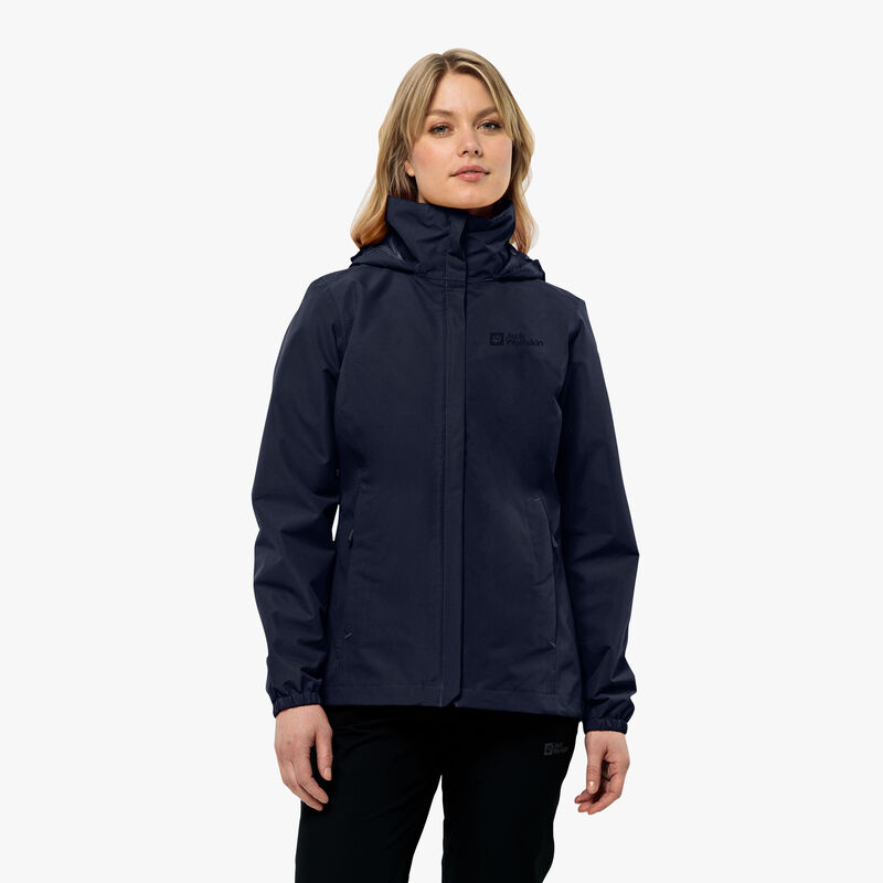 Jack Wolfskin Chaqueta Stormy, AZUL, hi-res image number null