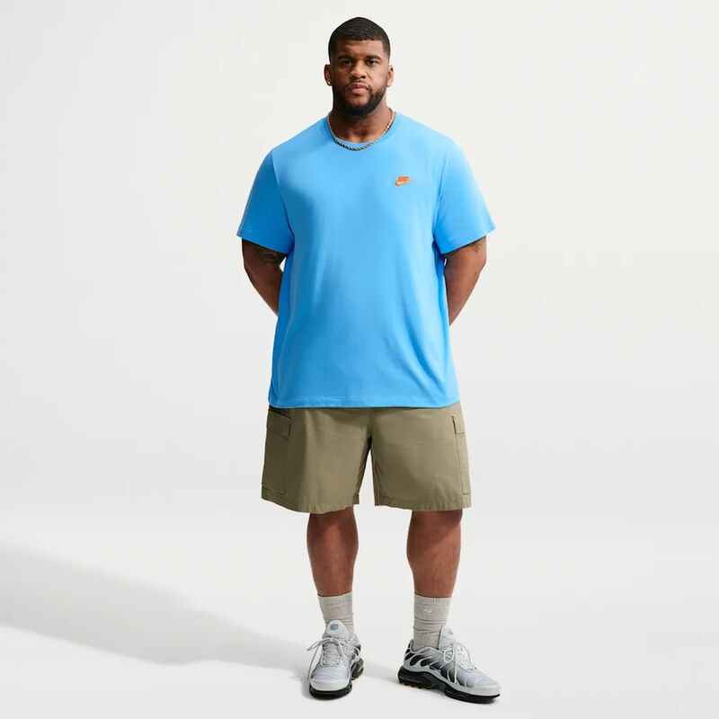 Nike Polera Sportswear Club, AZUL, hi-res image number null