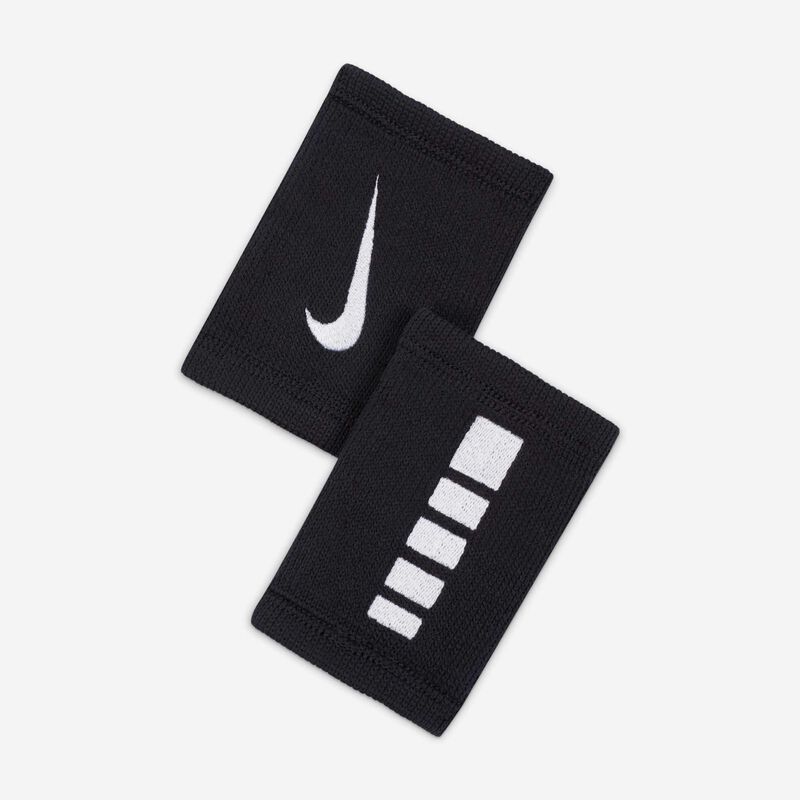 Nike Elite Largos Muñequeras, NEGRO, hi-res image number null