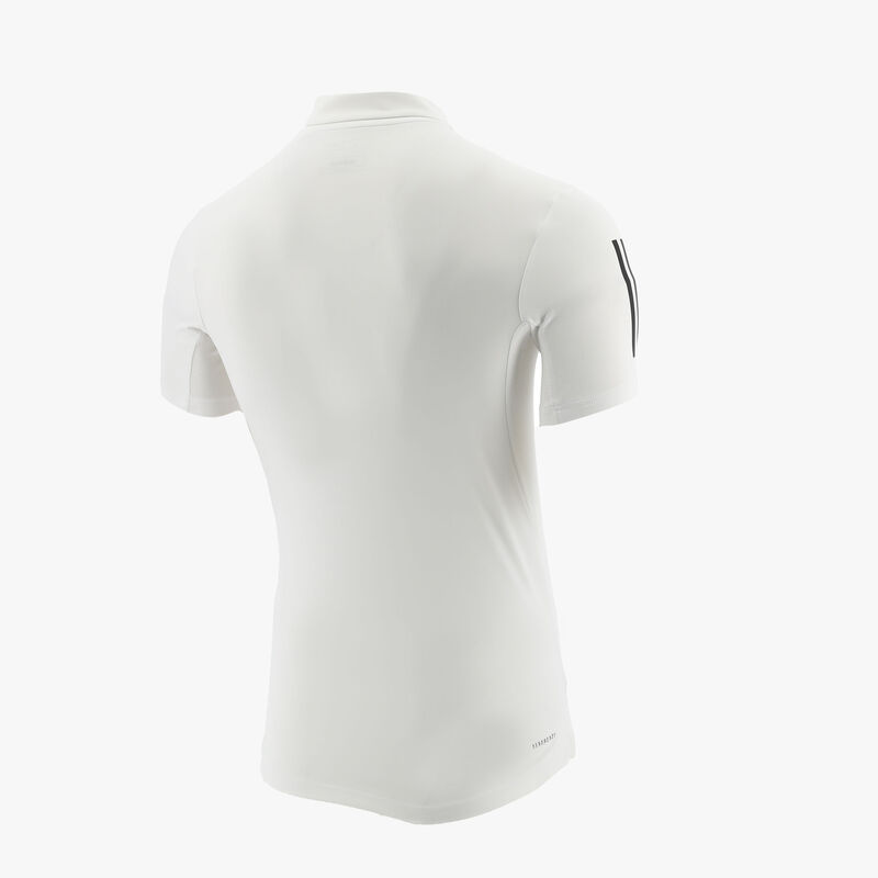 adidas Polera Club Tennis 3 bandas, BLANCO, hi-res image number null