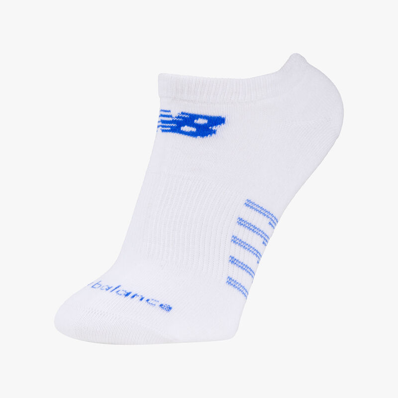 New Balance Calcetines Invisibles 6 Pares, BLANCO, hi-res image number null