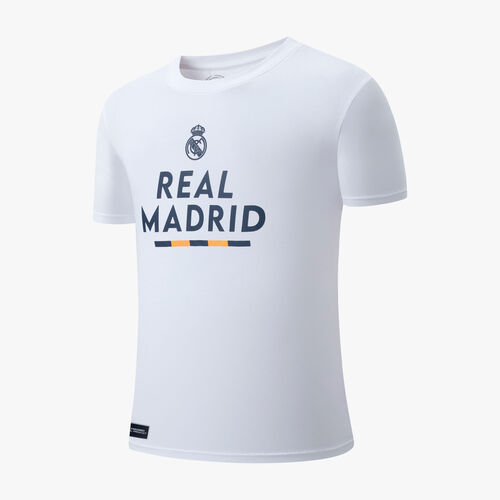 REAL MADRID POLERA WARM UP POLERAS MANGA CORTA FÚTBOL HOMBRE