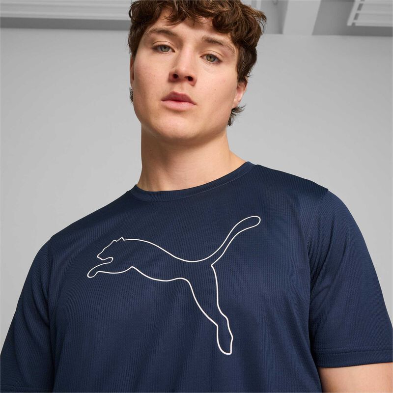 Puma Polera Performance Cat, AZUL, hi-res image number null