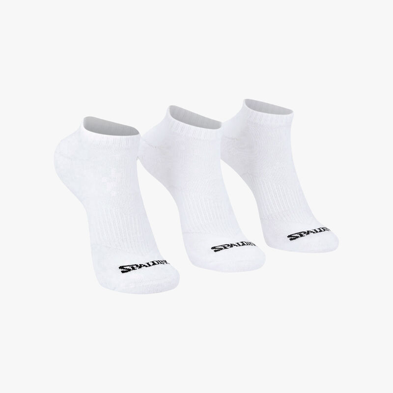Spalding Calcetines Cortos 3 Pares, BLANCO, hi-res image number null