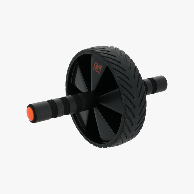 Gym Power Excercise Wheel, NEGRO, hi-res image number null