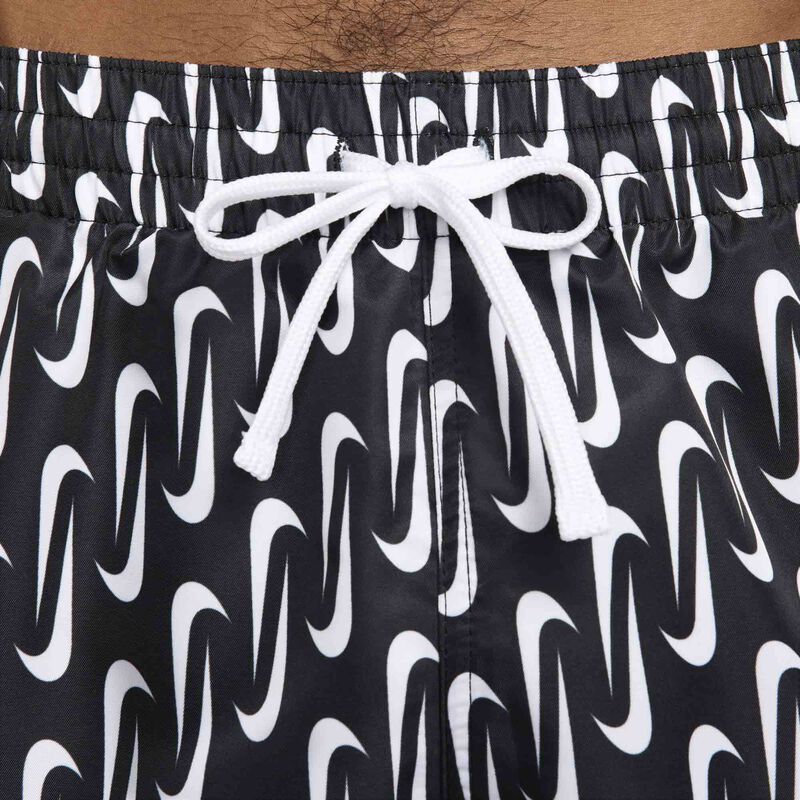Nike Swim Swoosh Link, NEGRO, hi-res image number null