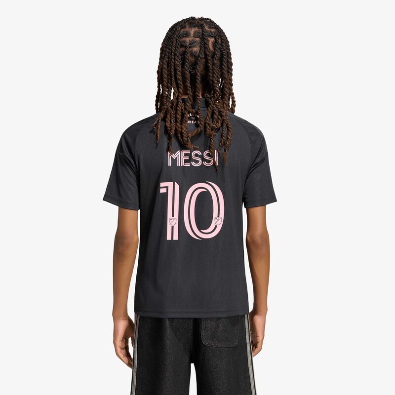 adidas Camiseta Inter Miami Visitante 26/27 Messi Ni&ntilde;o, NEGRO, hi-res image number null