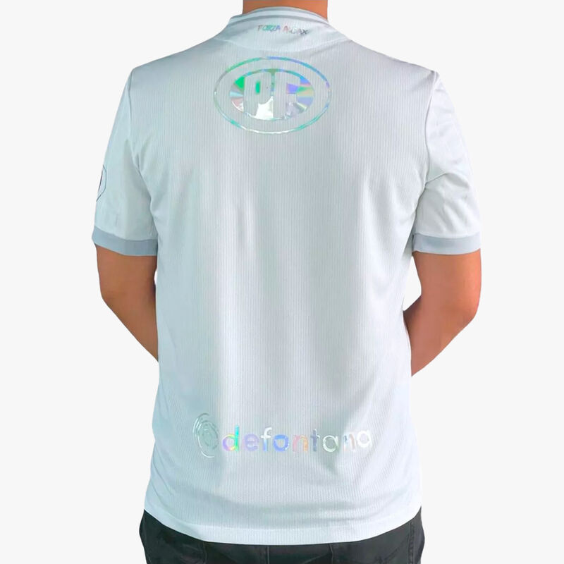 Macron Camiseta Oficial Audax Italiano Visita 2025, BLANCO, hi-res image number null