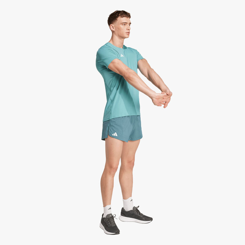adidas Polera de Running Adizero Essentials, VERDE, hi-res image number null