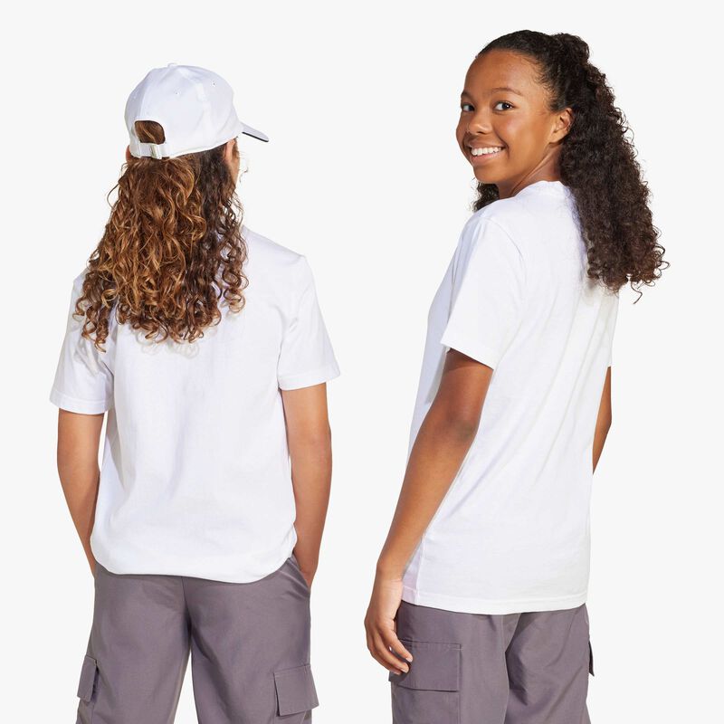 adidas Polera Essentials Adolescentes, BLANCO, hi-res image number null