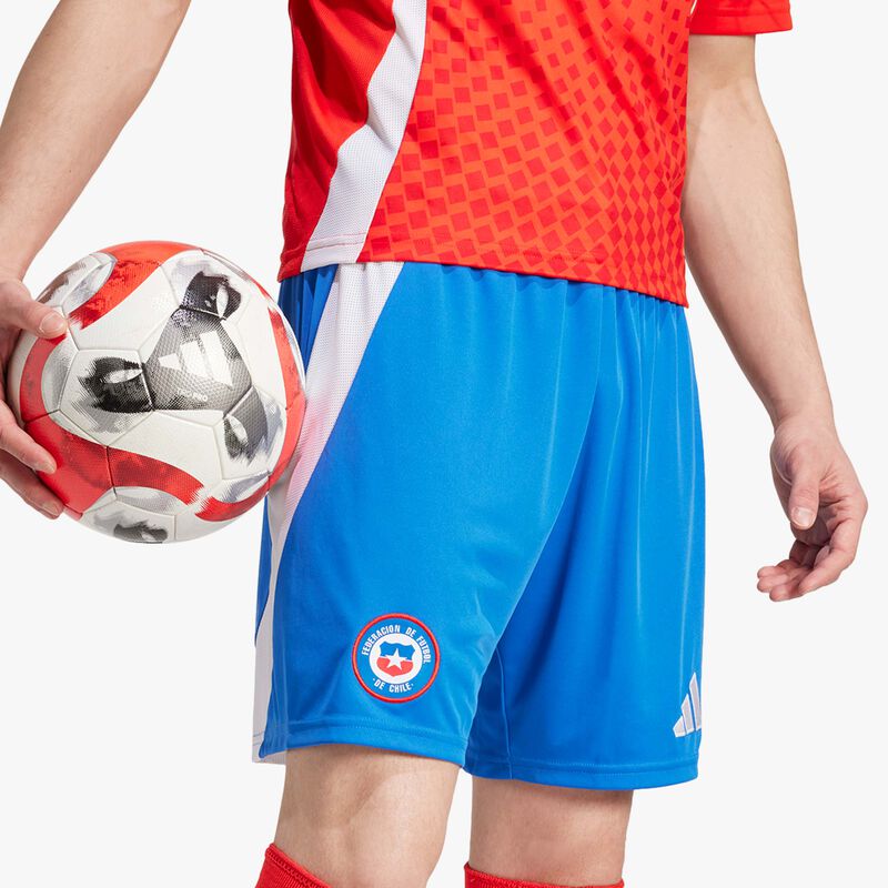 adidas Shorts Local Chile 2024, AZUL, hi-res image number null