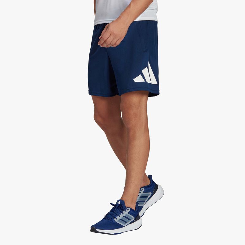 adidas Shorts Train Essentials Logo Training, AZUL, hi-res image number null