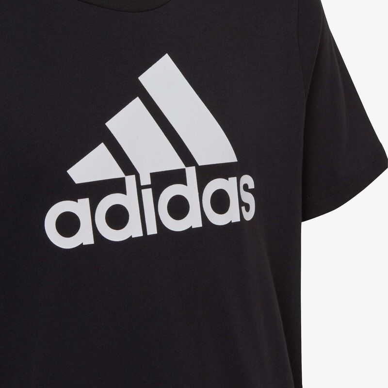 adidas Polera Essentials Big Logo Cotton, NEGRO, hi-res image number null