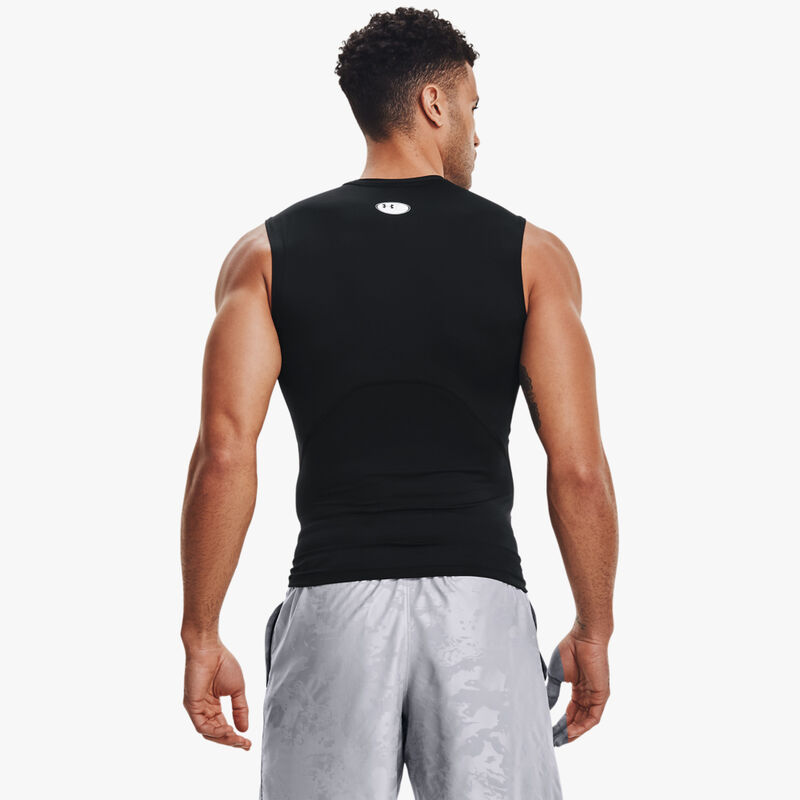 Under Armour Polera HeatGear, NEGRO, hi-res image number null