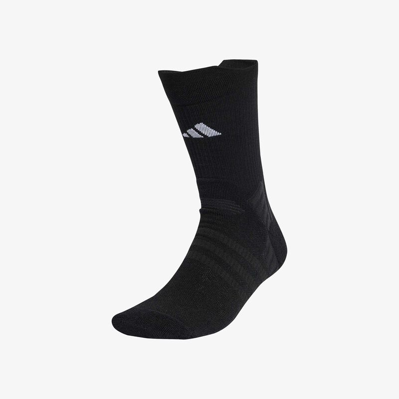 adidas Calcetines Clásicos Tennis Cushioned Largas 1 Par, NEGRO, hi-res image number null