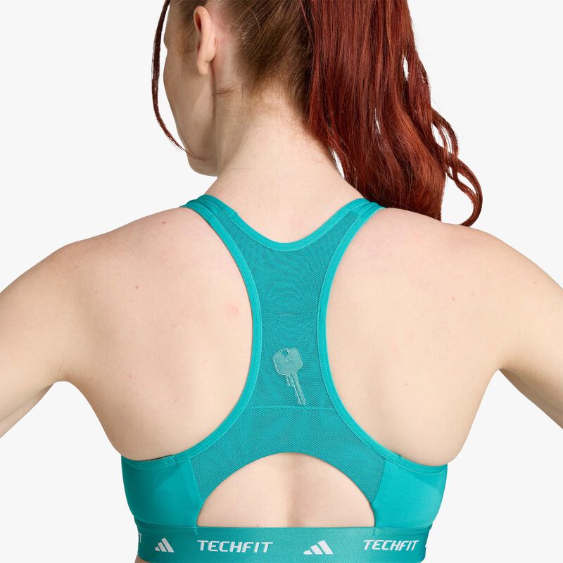 adidas Top deportivo TECHFIT, VERDE, hi-res image number null