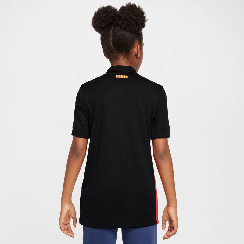 Nike Camiseta FC Barcelona Visitante 24/25 Ni&ntilde;os, NEGRO, hi-res image number null
