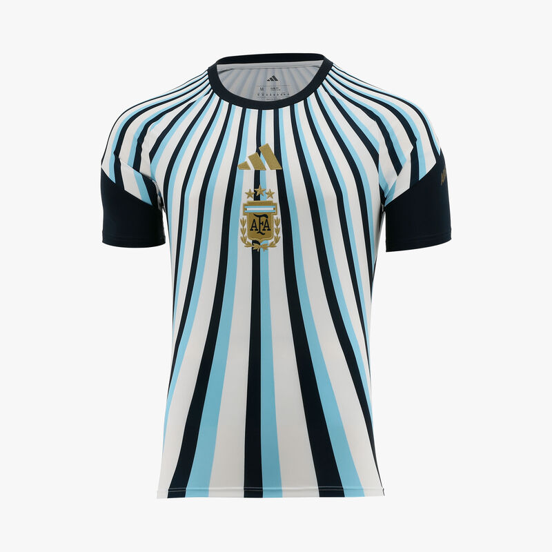 adidas Camiseta Prepartido Local Argentina 26, BLANCO, hi-res image number null