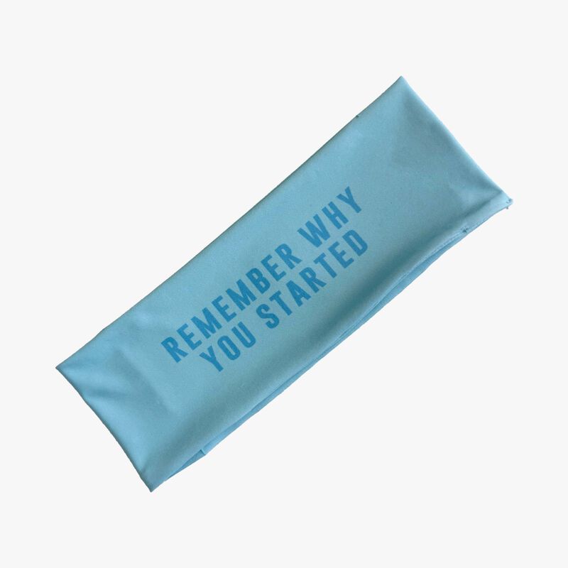 Finisher Cintillo Running Reversible, AZUL, hi-res image number null