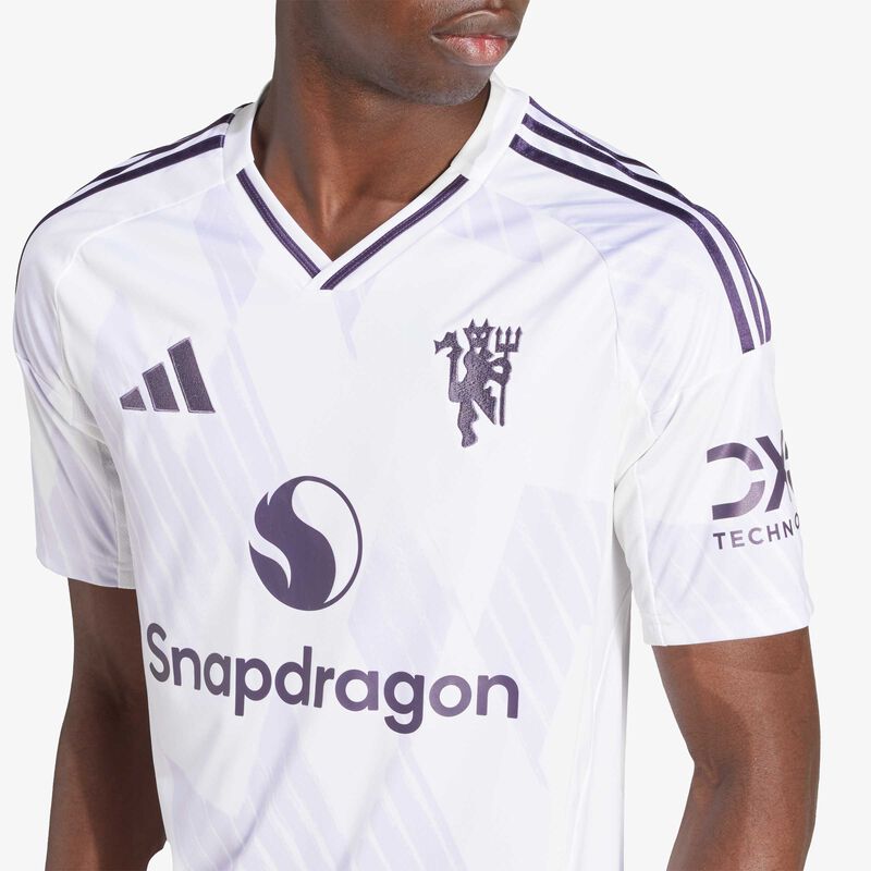 adidas Camiseta Visitante Manchester United 25/26, BLANCO, hi-res image number null