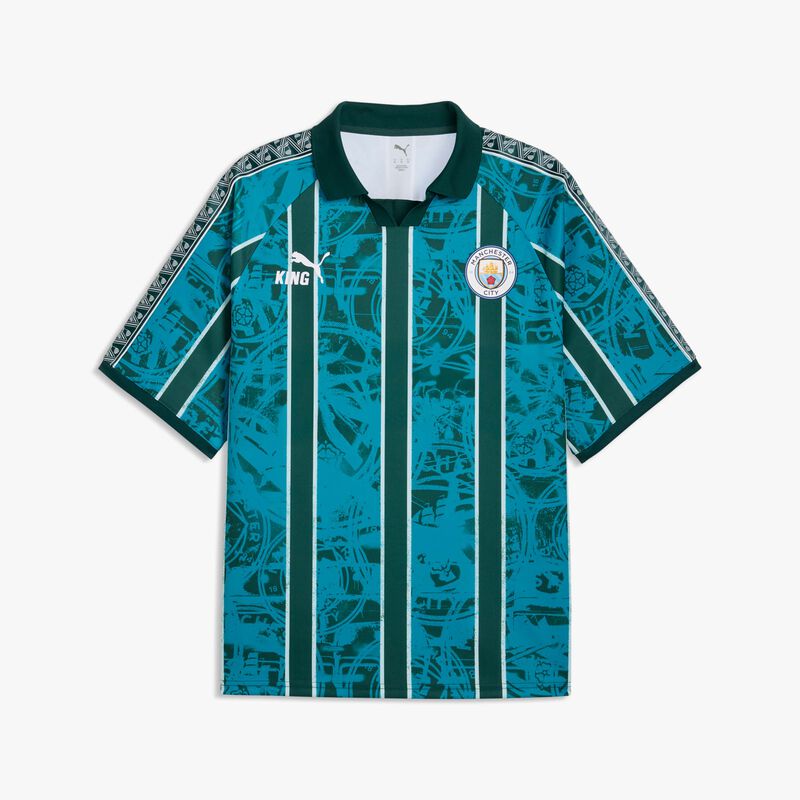Puma Camiseta Manchester City King Retro, AZUL, hi-res image number null