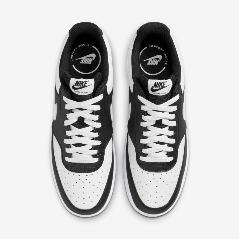 Nike Court Vision Low, NEGRO, hi-res image number null