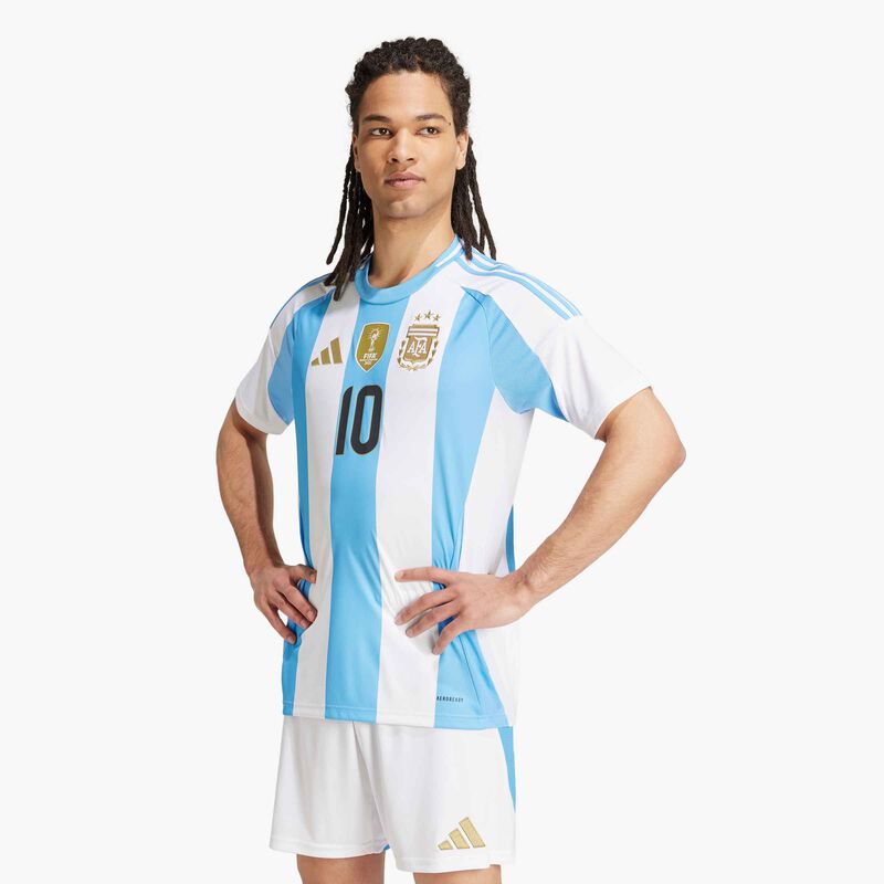 adidas Camiseta Primera Equipación Argentina 24 Messi, BLANCO, hi-res image number null