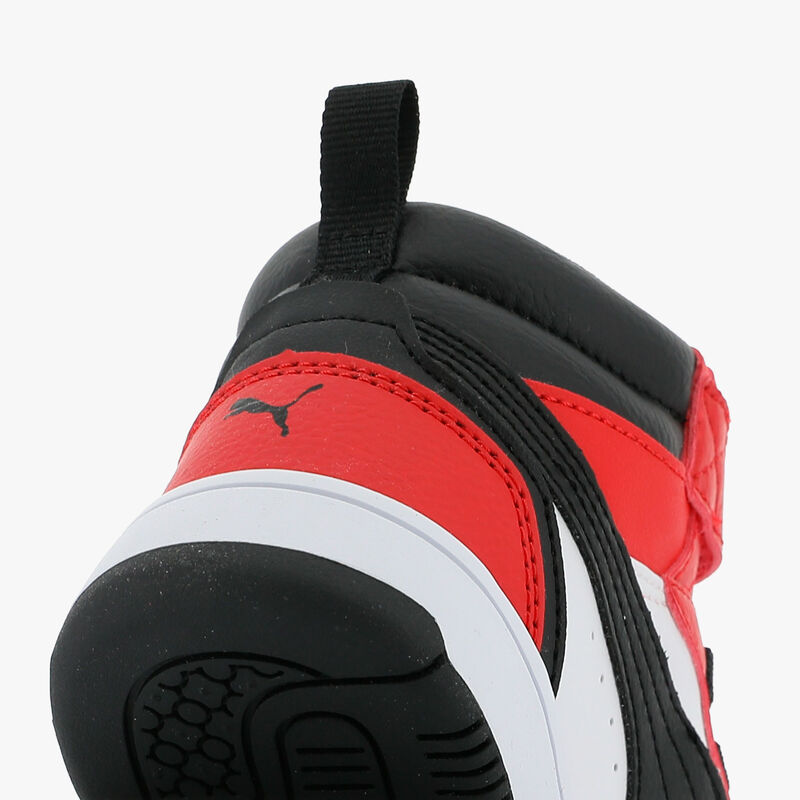 Puma Zapatillas Rebound V6 Mid, NEGRO, hi-res image number null