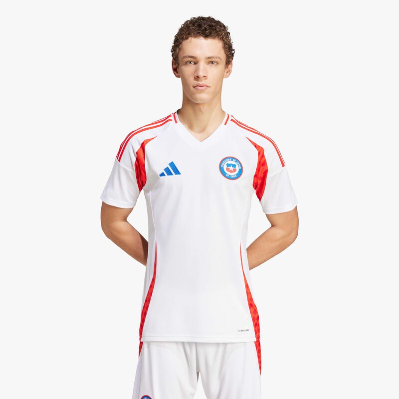 adidas Camiseta Visitante Chile 2024, BLANCO, hi-res image number null