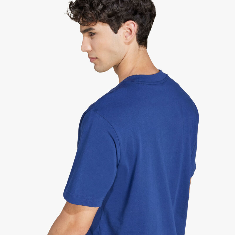 adidas Polera Essentials Logo Peque&ntilde;o, AZUL, hi-res image number null