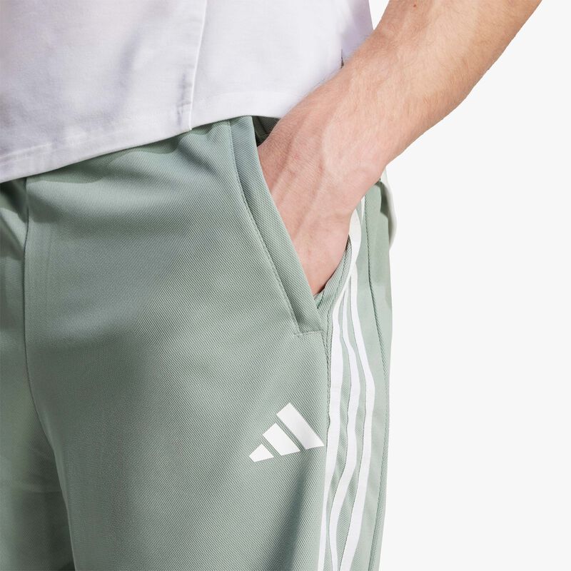 adidas Shorts Train Essentials Piqu&eacute; 3 Tiras, VERDE, hi-res image number null