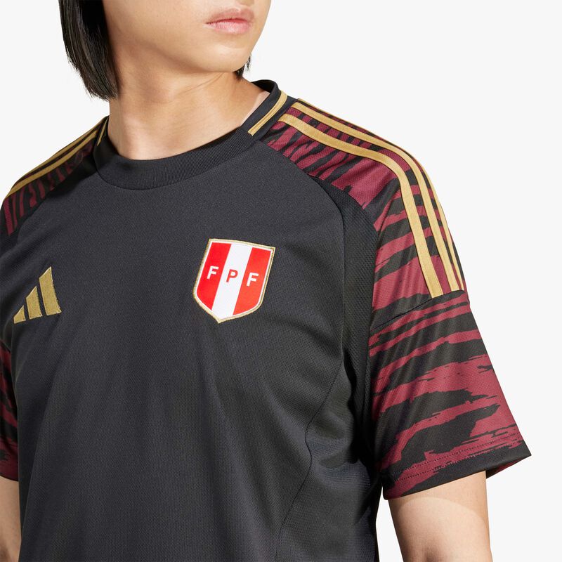 adidas Camiseta Visitante Selección Peruana 2024, NEGRO, hi-res image number null