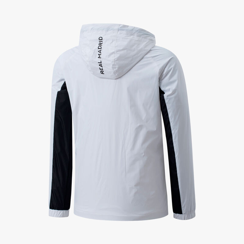 Real Madrid Chaqueta Cortaviento, BLANCO, hi-res image number null
