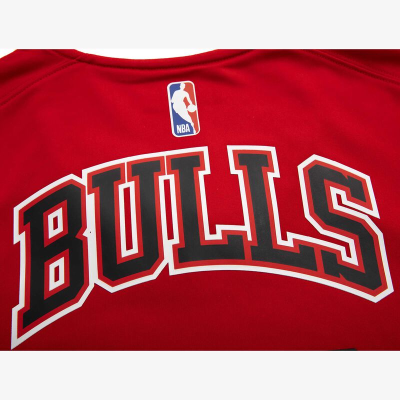 NBA Camiseta Number Print Bulls, ROJO, hi-res image number null