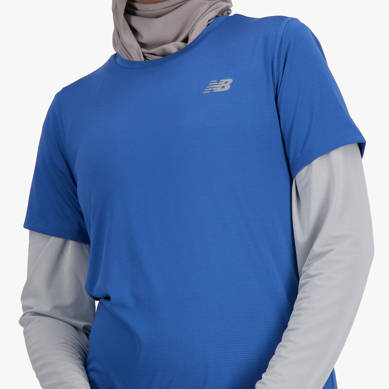 New Balance Polera Sport Essentials, AZUL, hi-res image number null