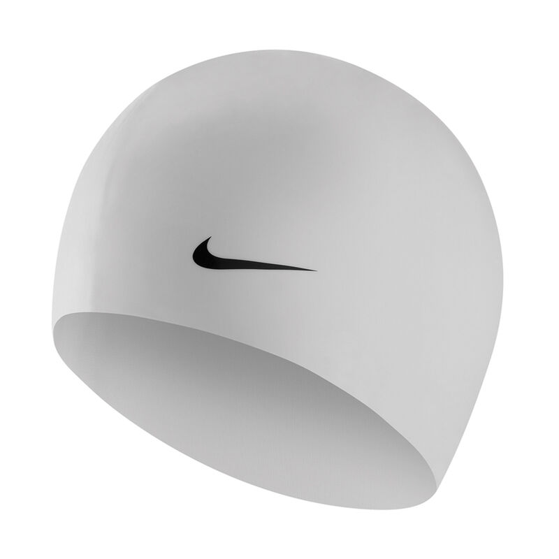 Nike Gorro Natación Solid Silicone, BLANCO, hi-res image number null