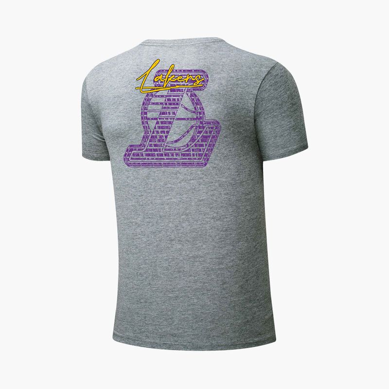 NBA Polera Write Up Lakers, GRIS, hi-res image number null