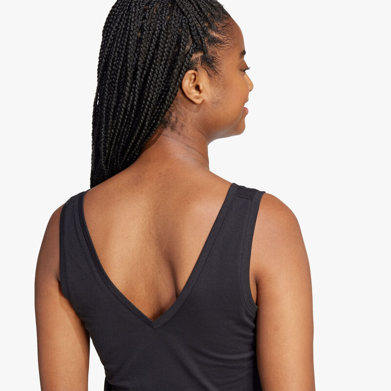 adidas Top Essentials Logo Peque&ntilde;o Lifestyle, NEGRO, hi-res image number null