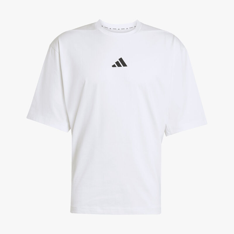 adidas Polera de Entrenamiento Extragrande PrimeLift, BLANCO, hi-res image number null