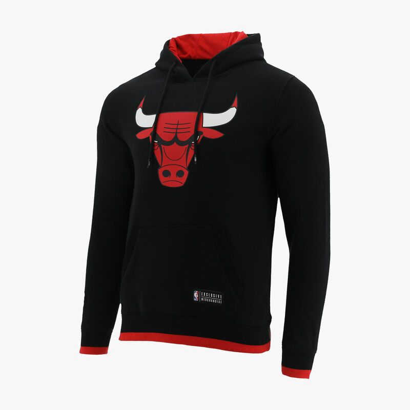 NBA Polerón Chicago Bulls, NEGRO, hi-res image number null