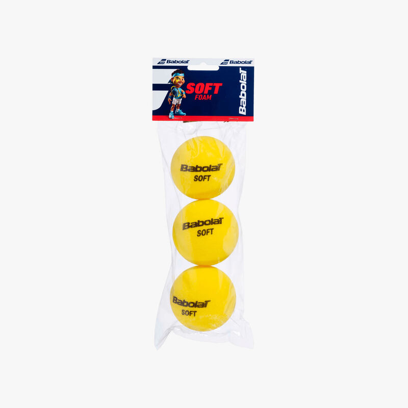 Babolat Pelotas Tenis Soft Foam x3, SURTIDO, hi-res image number null