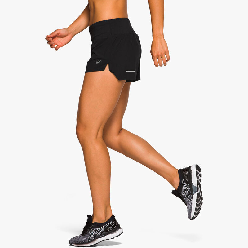 Asics Shorts Road 3.5in, NEGRO, hi-res image number null