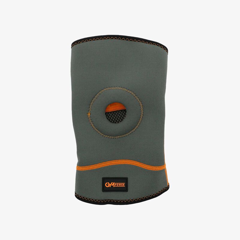 Gym Power Knee Support, GRIS, hi-res image number null