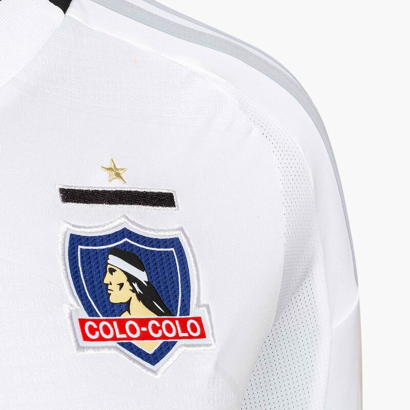 adidas Camiseta Local Colo-Colo 2025 Juvenil, BLANCO, hi-res image number null
