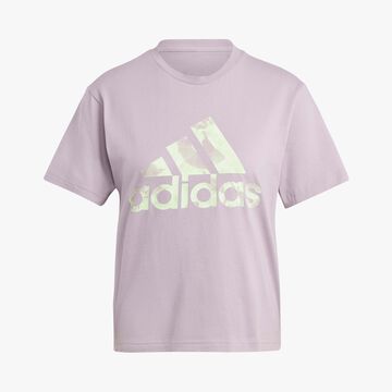 adidas Polera Estampada Floral Big Logo